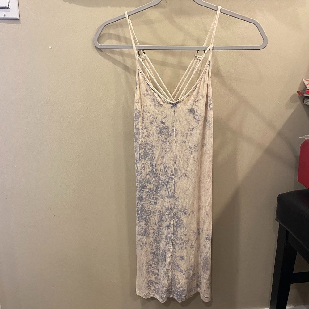American Eagle Tie-Dye Blue dress size xs